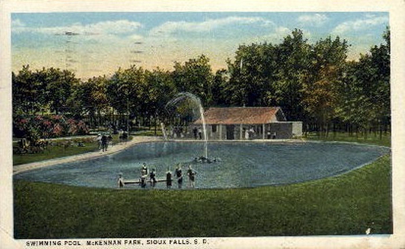 Postcard: The Swimming Pool