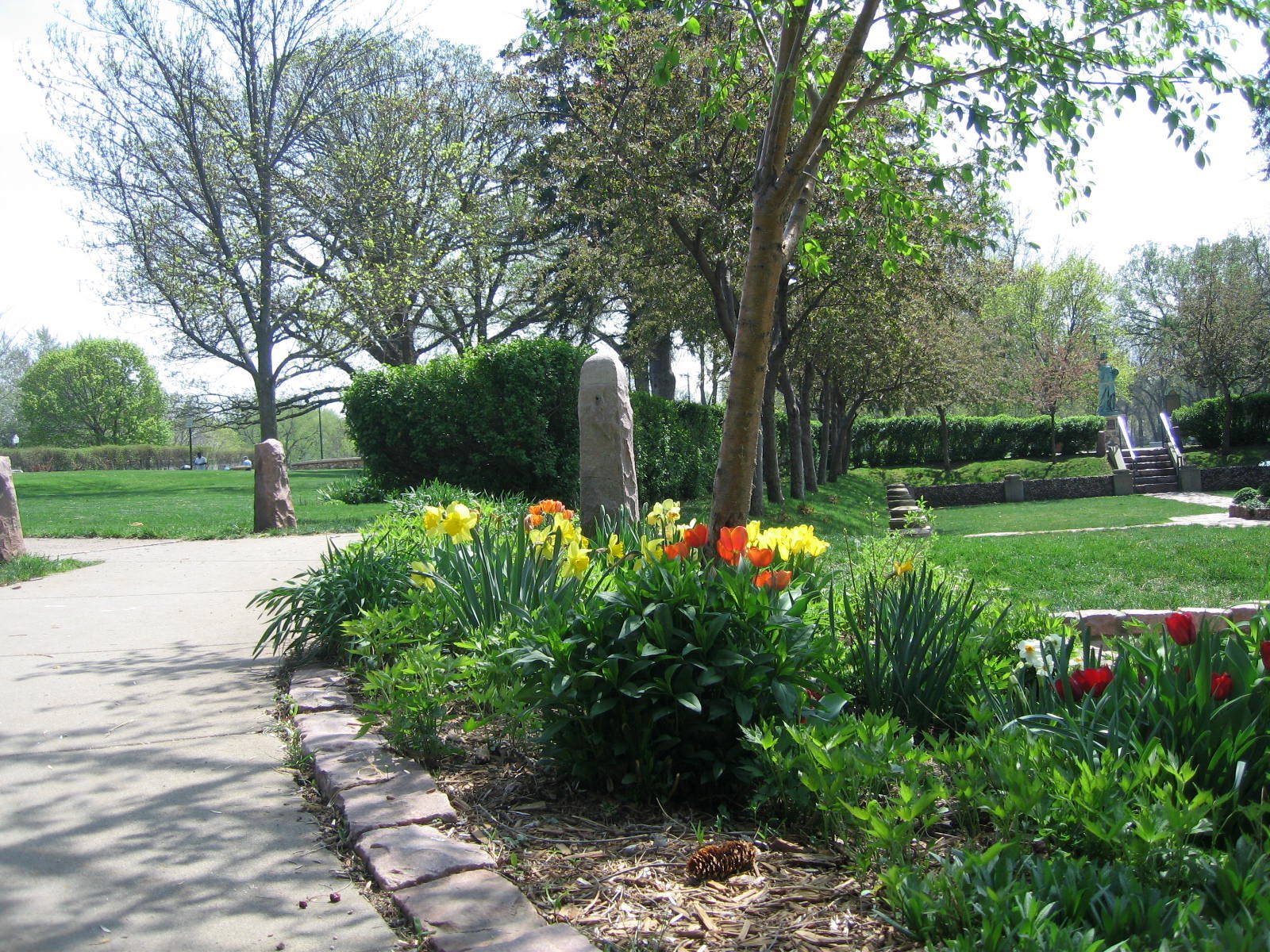 The sunken garden
